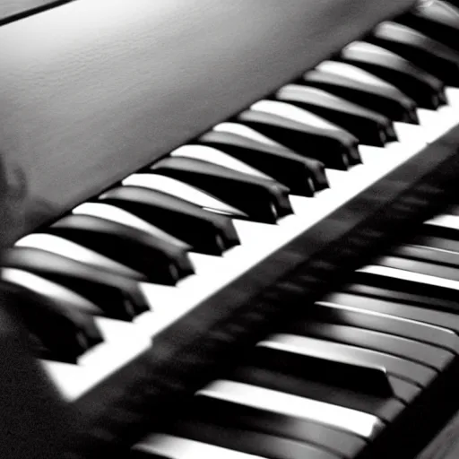 Image similar to Kermit the frog playing a piano concerto on a grand piano close up 4k hd