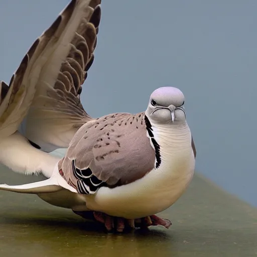 Image similar to turtle dove hybrid, real life, realistic, national geographic