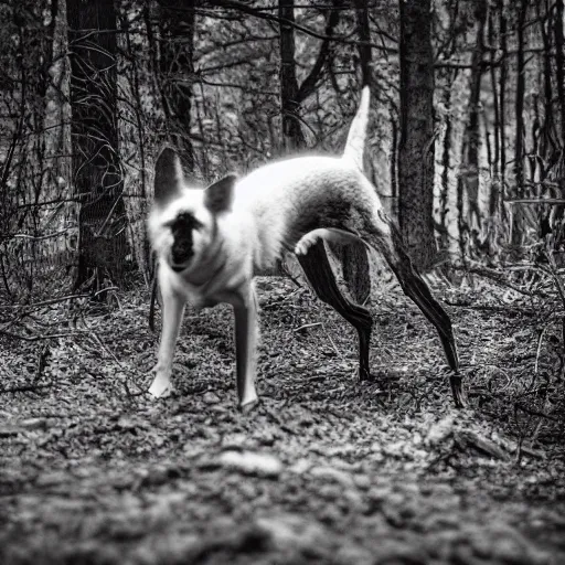 infrared black and white trailcam footage of a | Stable Diffusion | OpenArt