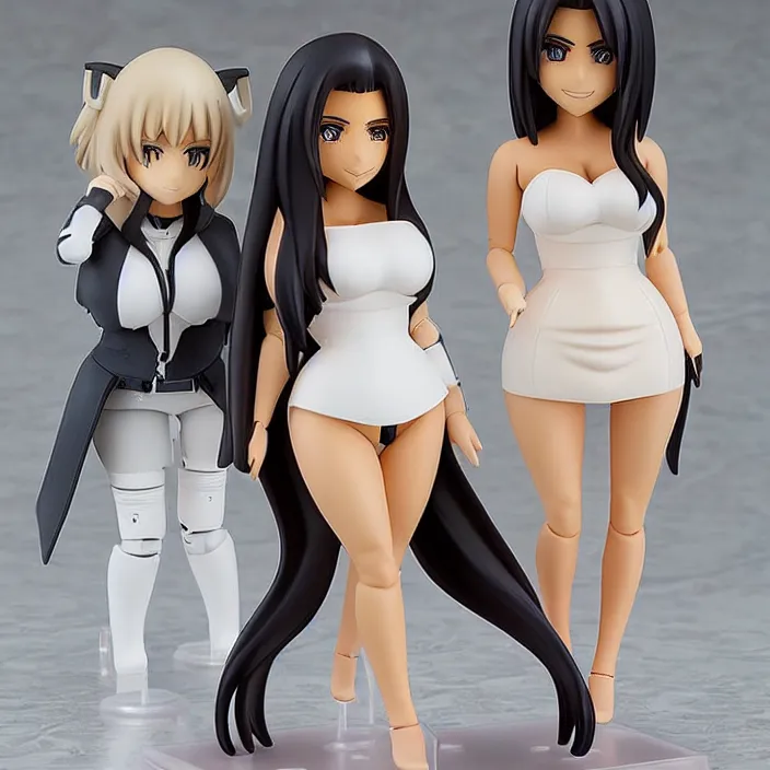 Image similar to Kim Kardashian, An anime Nendoroid of Kim Kardashian, figurine, detailed product photo