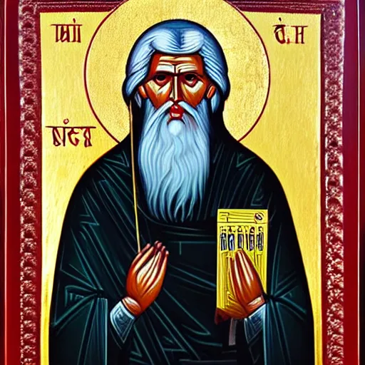 Image similar to Orthodox icon of St. Seraphim of Sarov