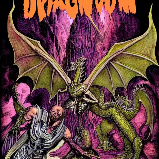 Image similar to dragon's heaven by makoto kobayashi in the style of barry windsor - smith and h. r. giger