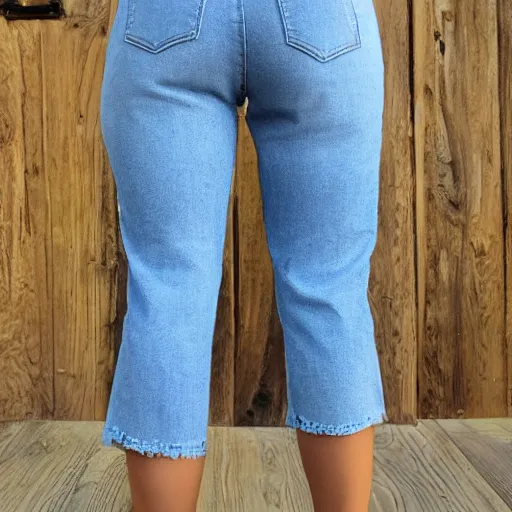 Prompt: apple bottom jeans
