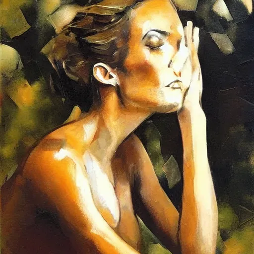 Image similar to A beautiful performance art. There are so many kinds of time. The time by which we measure our lives. Months and years. Or the big time, the time that raises mountains and makes stars. bronze by Emilia Wilk, by Boris Grigoriev tired, blocks