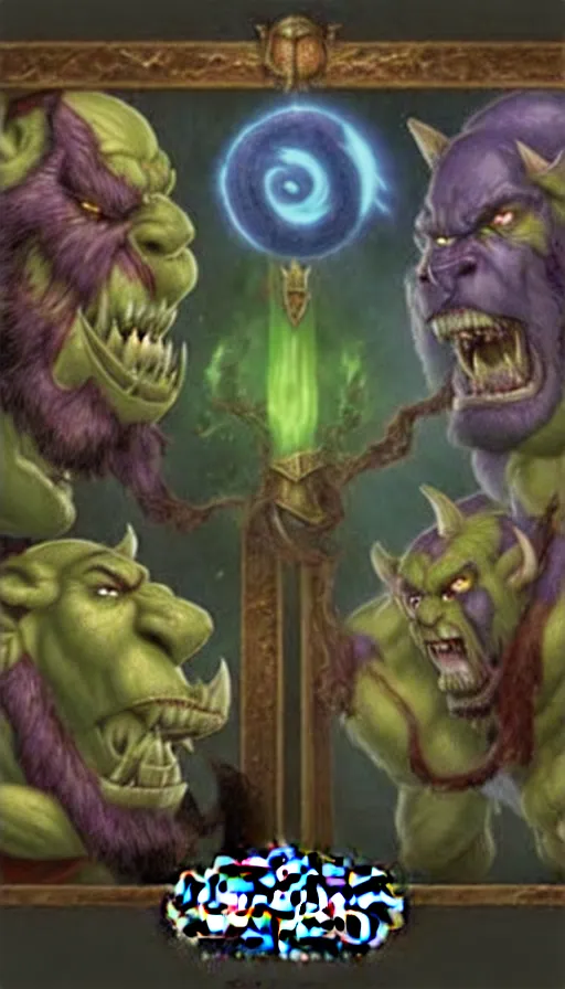 Image similar to the two complementary forces that make up all aspects and phenomena of life, from Warcraft