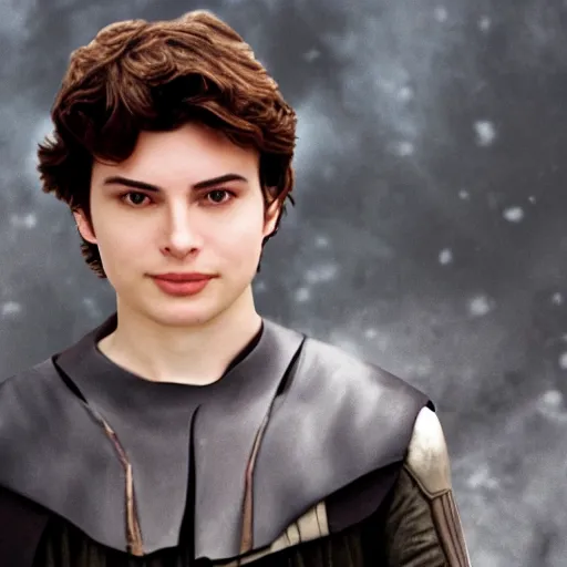 Image similar to elliot rodger as anakin skywalker in star wars episode 3, 8k resolution, full HD, cinematic lighting, award winning, anatomically correct