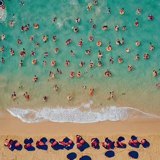 Image similar to “emojis dancing on beach”