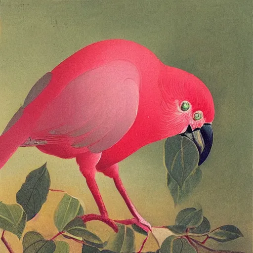 Image similar to “ painting of australian galah, by john james audubon ”