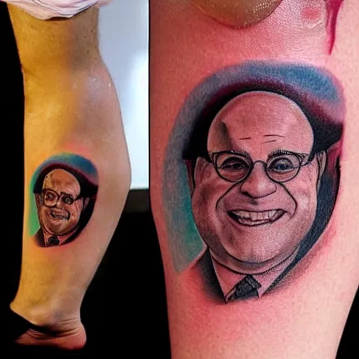 The Penguin  Danny Devito by Halo TattooNOW