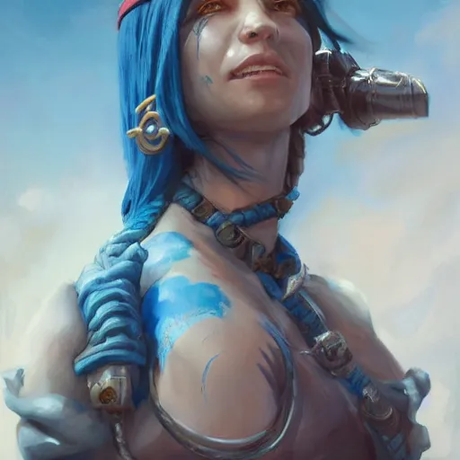 Image similar to Female pirate captain with blue skin, 4k oil on linen by wlop, artgerm, andrei riabovitchev, nuri iyem, james gurney, james jean, greg rutkowski, highly detailed, soft lighting 8k resolution