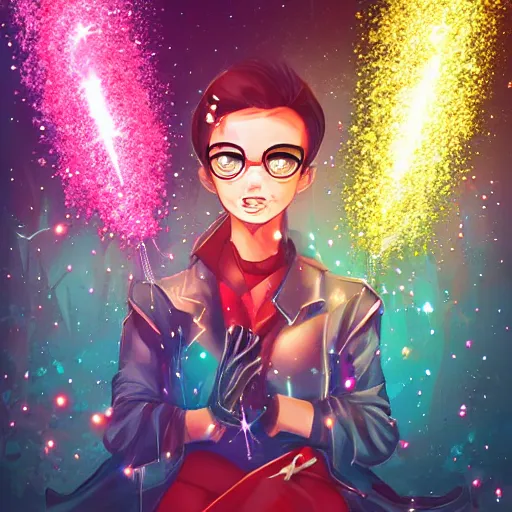 Image similar to sparkles triggered the Marxist revolution by rossdraws