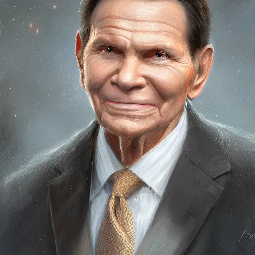 Prompt: a masterpiece portrait of kenneth copeland. very detailed eyes. intricate, elegant, highly detailed. trending on artstation, digital art, by stanley artgerm lau, wlop, rossdraws, james jean, andrei riabovitchev, marc simonetti, yoshitaka amano