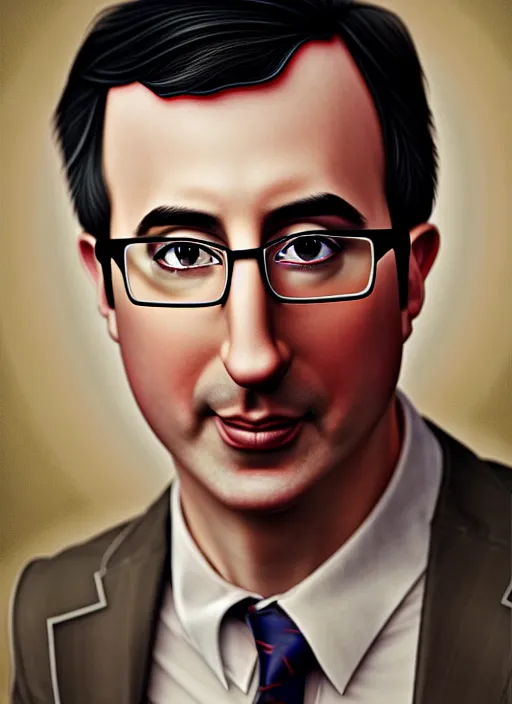 Prompt: photo of a seductive John Oliver in the style of stefan kostic, realistic, sharp focus, 8k high definition, insanely detailed, intricate, elegant, art by stanley lau and artgerm