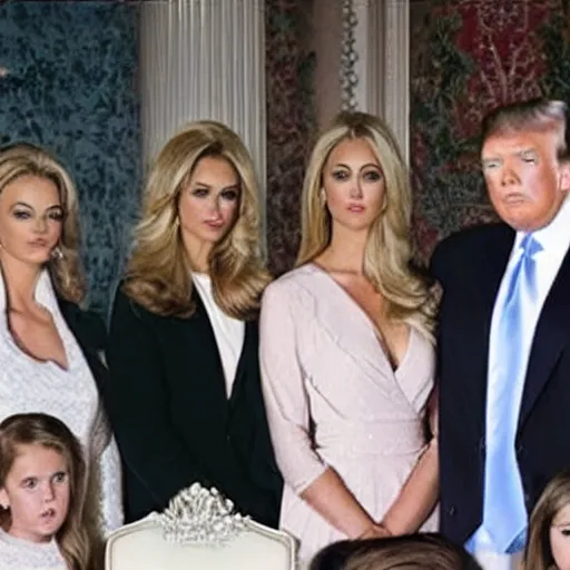 Prompt: the results of inbreeding in the trump family