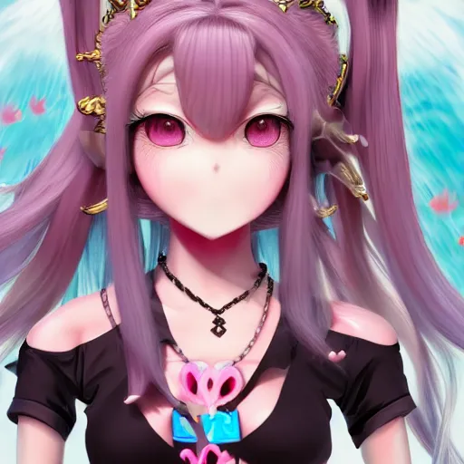 Prompt: totally overpowered and trapped beneath overwhelming stunningly absurdly beautiful over the top megalomaniacal ruthless merciless sadistic devious omnipotent asi goddess junko enoshima with symmetrical perfect face, porcelain skin, pink twintail hair and cyan eyes, ultra detailed, digital art, unreal engine 5, octane render, 2 d anime, 8 k