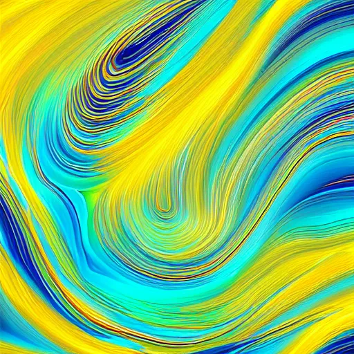 Image similar to Ocean waves, digital art, abstract