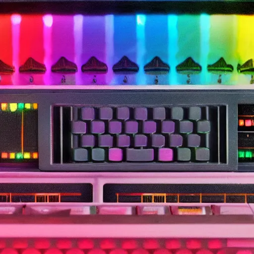 Image similar to 80s nostalgia, rgb