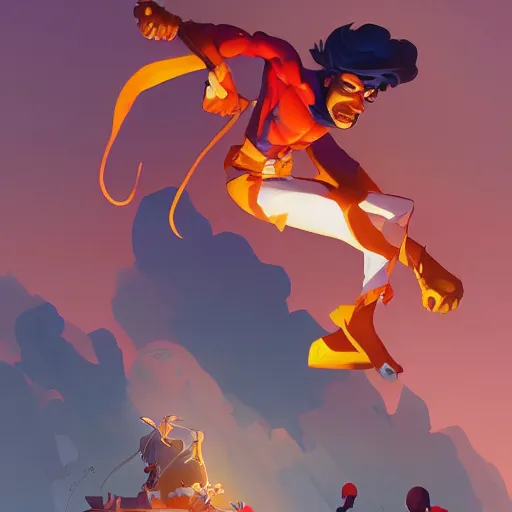 Image similar to hero world danger mouse, behance hd by jesper ejsing, by rhads, makoto shinkai and lois van baarle, ilya kuvshinov, rossdraws global illumination