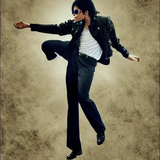 Image similar to michael jackson, creative photo manipulation, photoshop, digital art