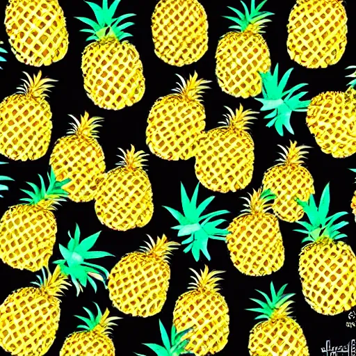 Prompt: pineapple dream