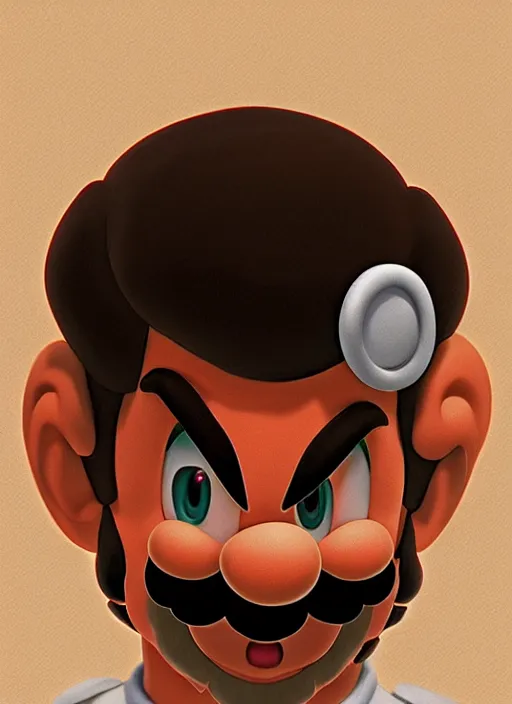 Prompt: gigachad luigi by ilya kuvshinov, super mario bros symmetrical face concept art, hyper realistic, artstation