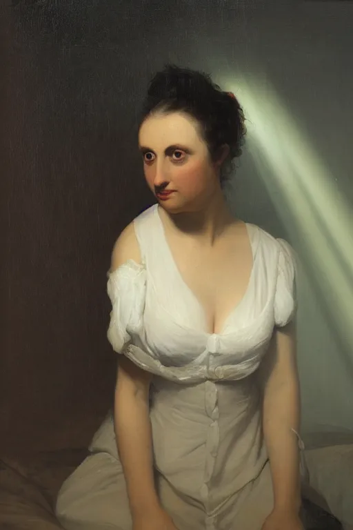 Image similar to POV of Ava Addams. Petrus Van Schendel. 303, acid 4k, rays of light, particles light,