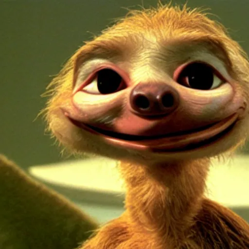 Prompt: sid the sloth from ice age ( 2 0 0 2 )