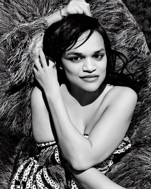 Image similar to a beautiful professional photograph of norah jones as beautiful by herb ritts, arthur elgort and ellen von unwerth for vogue magazine, unusually attractive, fashion model looking at the camera in a flirtatious way, zeiss 8 0 mm f 2. 8 lens