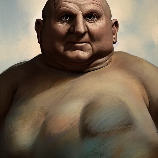 Prompt: Steve Ballmer as Jabba the Hut, 4k, artstation, cgsociety, award-winning, masterpiece, stunning, beautiful, glorious, powerful, fantasy art