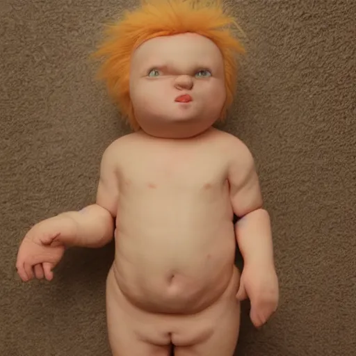 Image similar to the eraserhead baby as a full grown adult