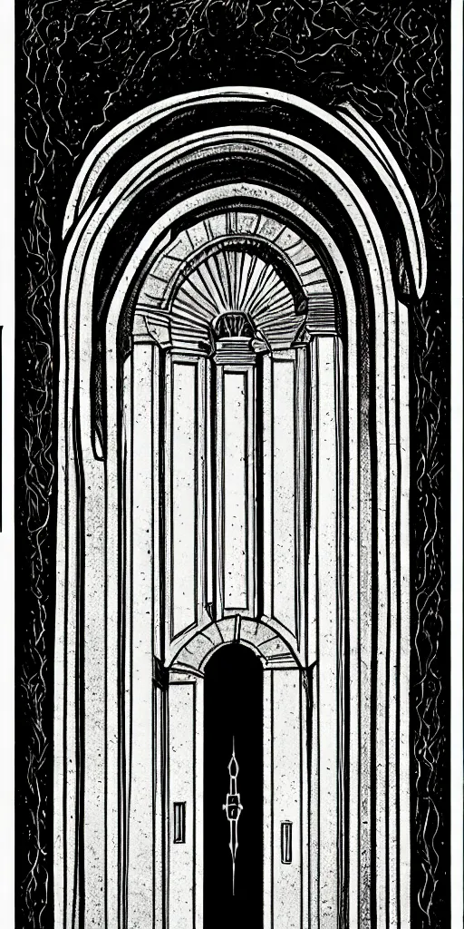 Image similar to doorway to the eternal