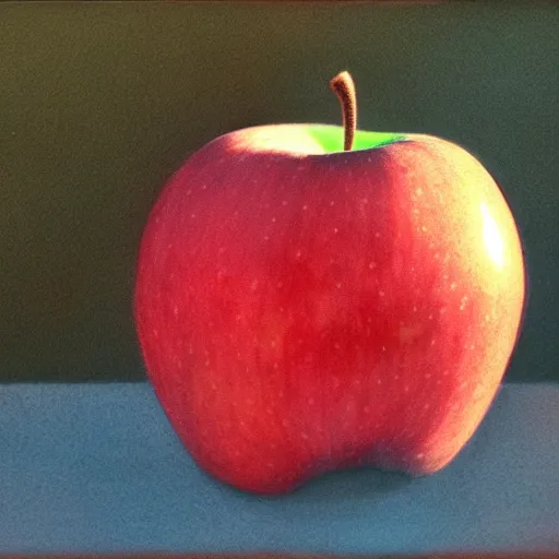 Prompt: danel craig as an apple