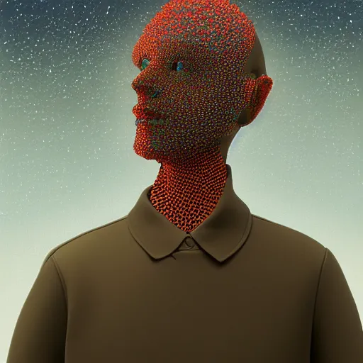 Prompt: utopian Galaxy, raf simons fashion couture, intricately detailed tiny humanoid inside a dream in the style of Emiliano Ponzi and Chris Ware, futuristic 1990s contemporary art, sci-fi,eye glass, inside view, humanoid pov, intricate artwork by Tooth Wu and wlop and beeple, octane render, trending on artstation, greg rutkowski very coherent symmetrical artwork, depth field, unreal engine, cinematic, hyper realism, high detail, octane cinema 4D render, A24 cinematography, 8k