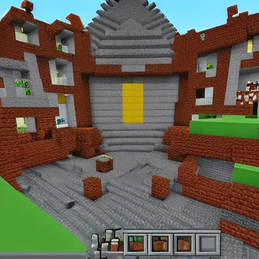 Image similar to Roblox in Minecraft