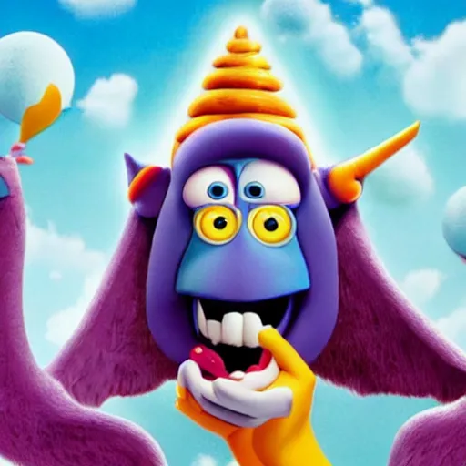 Image similar to Baphomet Pixar movie for adults