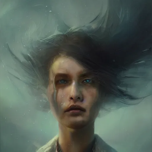 Image similar to alice in chains, oil painting, Tooth Wu, Greg Rutkowski, RPG portrait, dynamic lighting, fantasy art, High contrast, depth of field