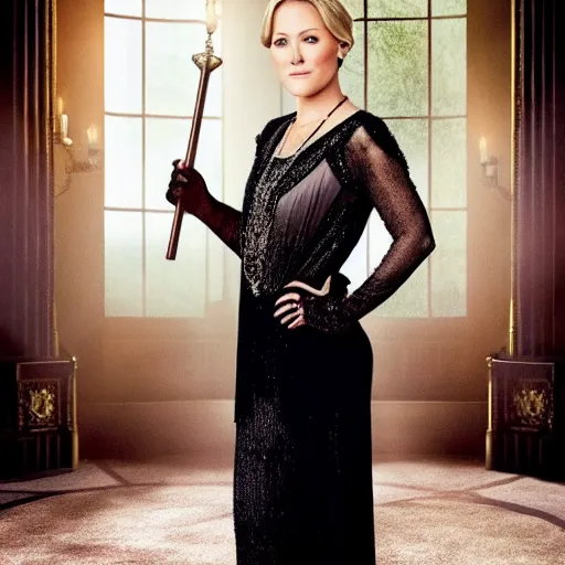 Image similar to Helene Fischer in downton Abbey , 8k, HD