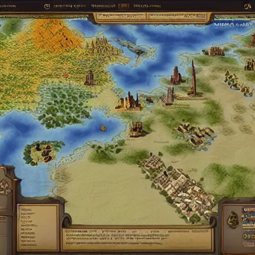 Image similar to Sid Meier's Civilization Europe map