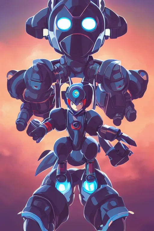 Image similar to robot ninja mask helmet megaman x zero rockman 2 0 2 2 switch game boss legacy collection fanart artsation, art gta 5 comics, behance hd by jesper ejsing, by rhads, makoto shinkai and lois van baarle, ilya kuvshinov, rossdraws global illumination ray tracing