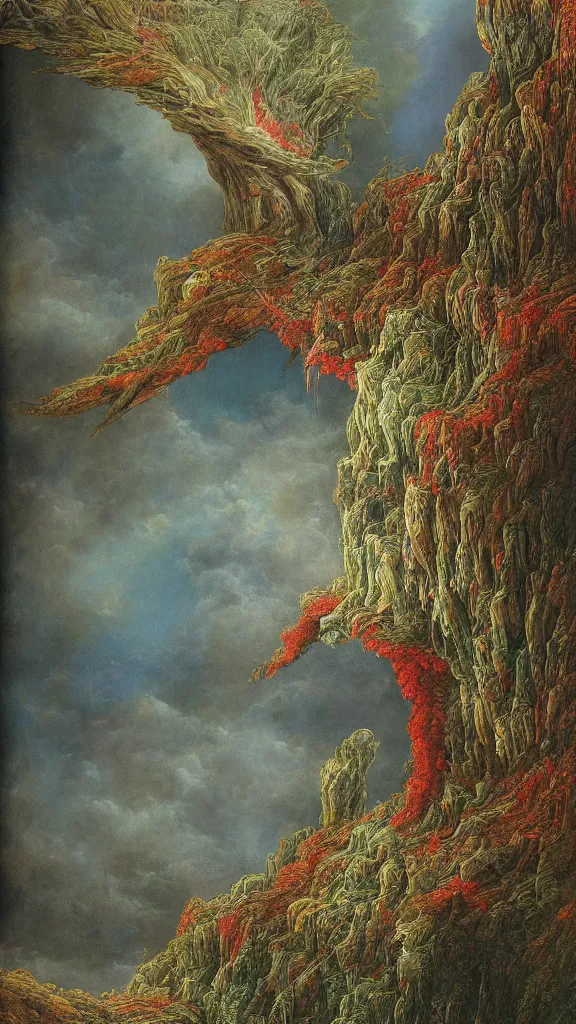 Prompt: beautiful colorful nature plants tornado, massive, extreme detailed, Gustave Dore, vibrant, 8k