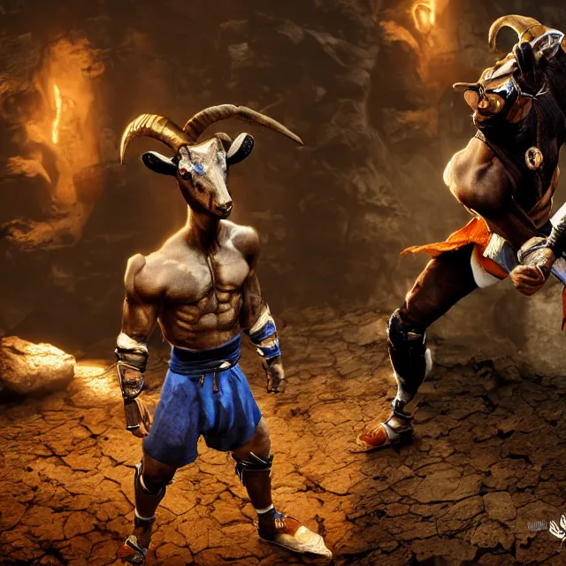 photo of kitana and baraka from mortal kombat 2, Stable Diffusion