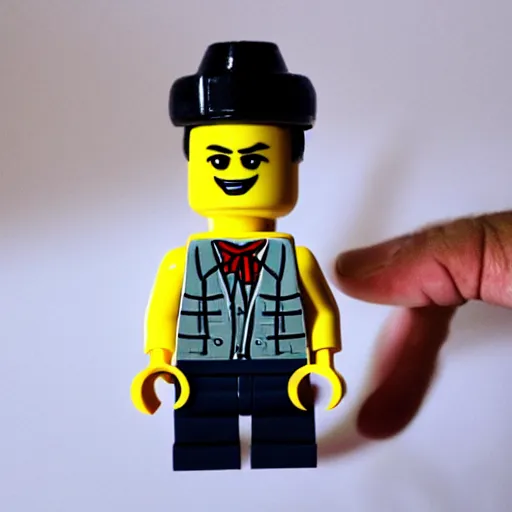 Image similar to bill murray as a lego man