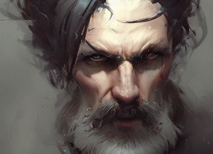 Image similar to a man with nail like hair 4 0 0 0 by artgem and greg rutkowski, trending on artstation