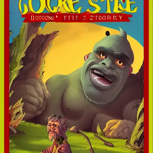 Image similar to book cover of a ogre story