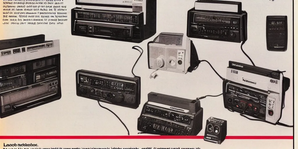 Image similar to 1 9 8 0 s radio shack advertisement for the new lzx chromagnon video pattern generator