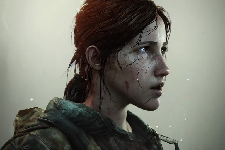 Pictures The Last of Us 2 Ellie Face female 3D Graphics 1080x1920