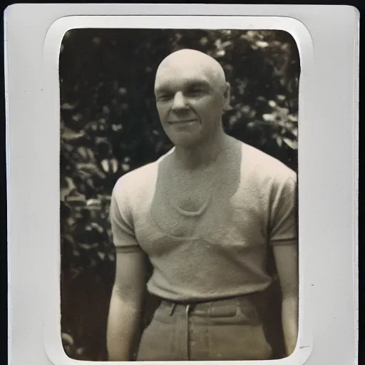 Image similar to 1 9 5 0 s polaroid picture of diglett