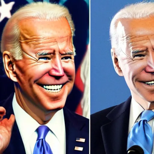 Image similar to joe biden as an anime girl