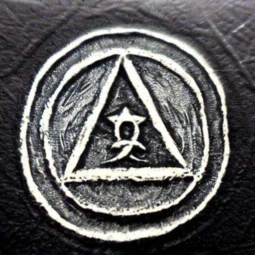 Image similar to magic protection iconography old occult rune intaglio etching engraving alchemy ink witchcraft