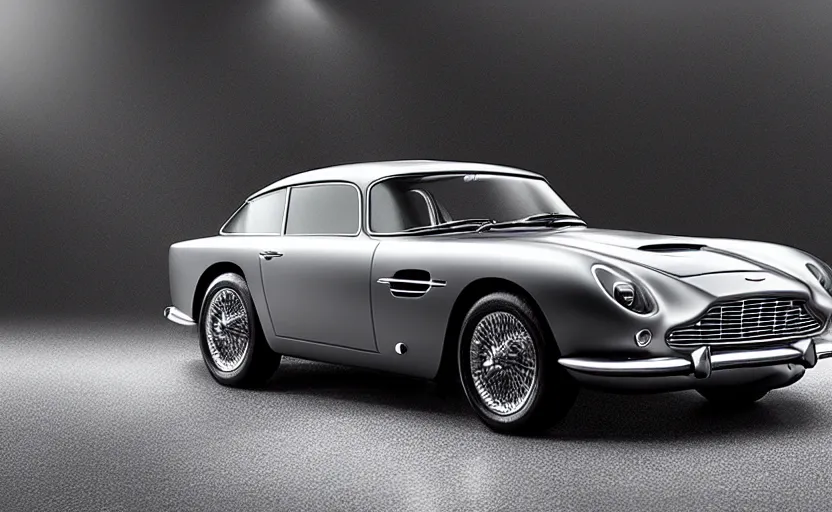 Prompt: “A 2025 Aston Martin DB5 Concept, studio lighting”